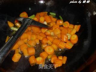 咖喱胡萝卜烧肉的做法步骤：3