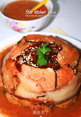 【油而不腻的烧肉】乳腐扣肉的做法步骤：21