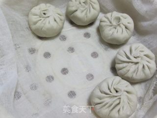 荞麦素菜包子的做法步骤：11