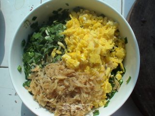 韭菜鸡蛋糊饼的做法步骤：5