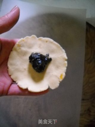 红薯芋泥馅饼的做法步骤：6