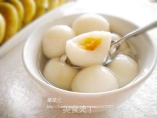 红薯馅芯汤圆的做法步骤：6