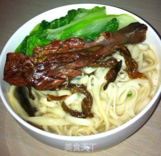 清水煊鸭面的做法步骤：4