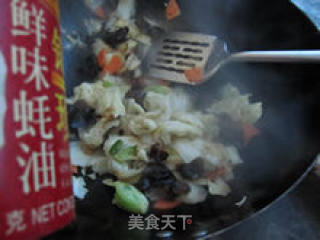 素炒黑木耳白菜的做法步骤：10