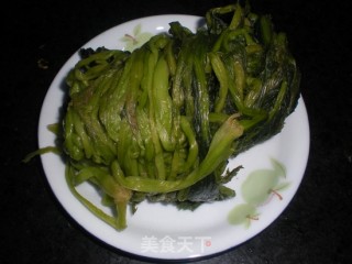 麻油雪菜的做法步骤：2