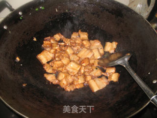 榨菜辣椒炒肉的做法步骤：4