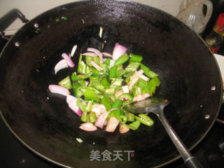 榨菜辣椒炒肉的做法步骤：6
