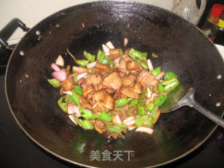 榨菜辣椒炒肉的做法步骤：7