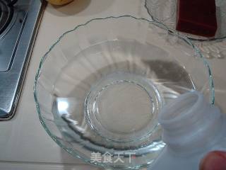 京味儿开胃醒酒菜“金糕拌雪梨”的做法步骤：1