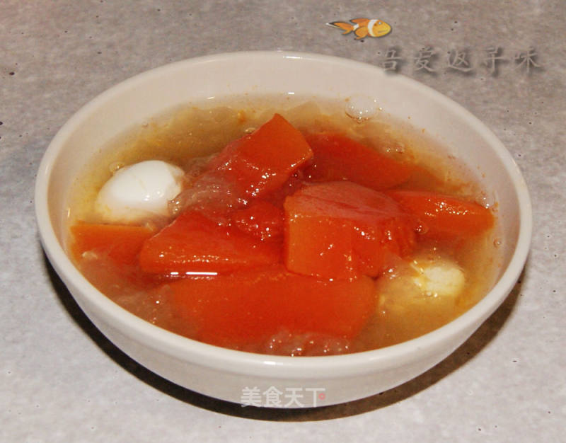 雪耳木瓜糖水的做法
