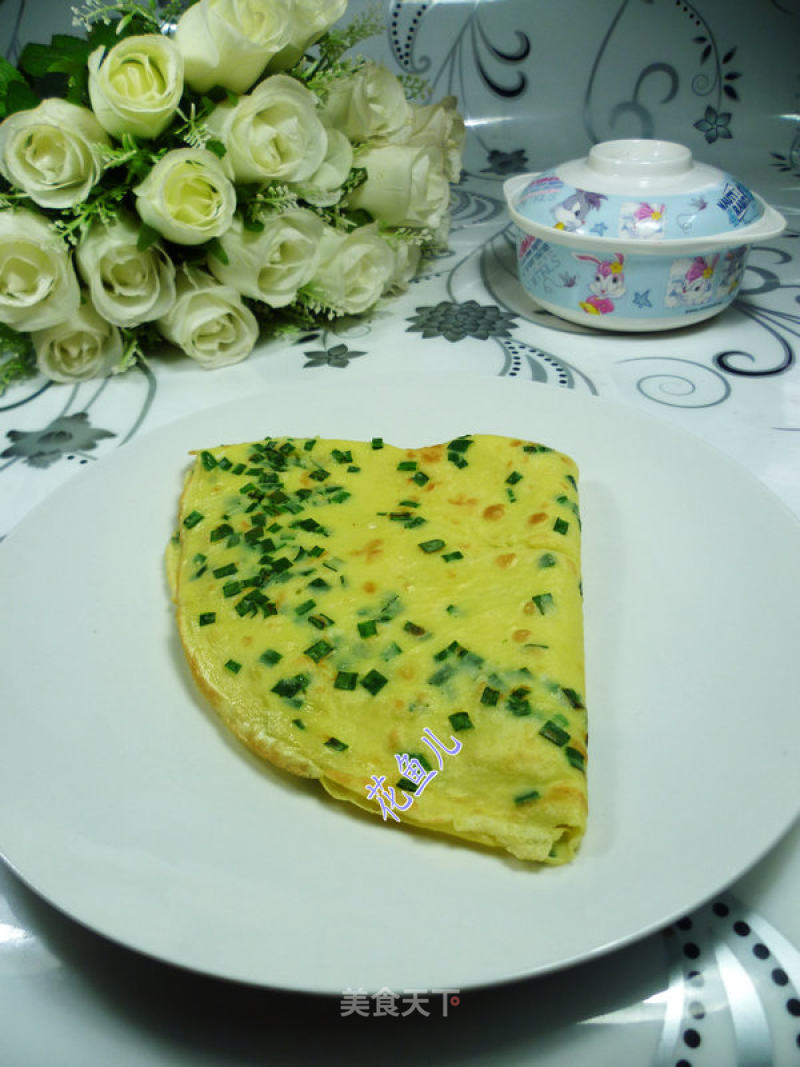 韭菜鸡蛋饼的做法