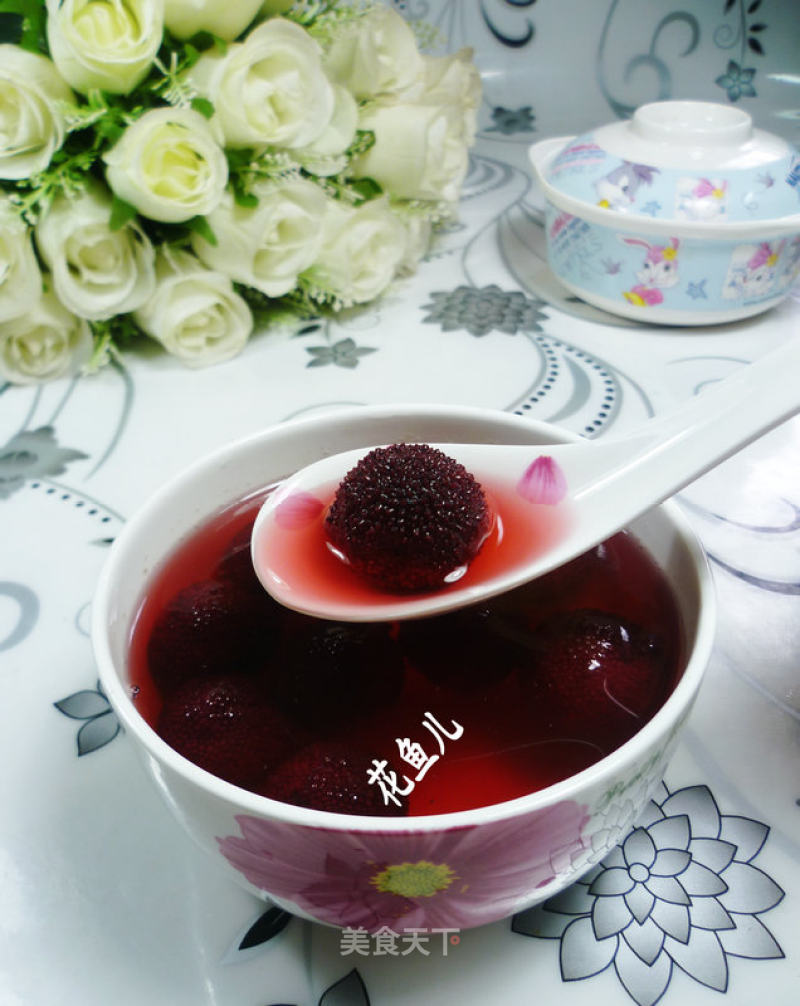 冰糖杨梅的做法