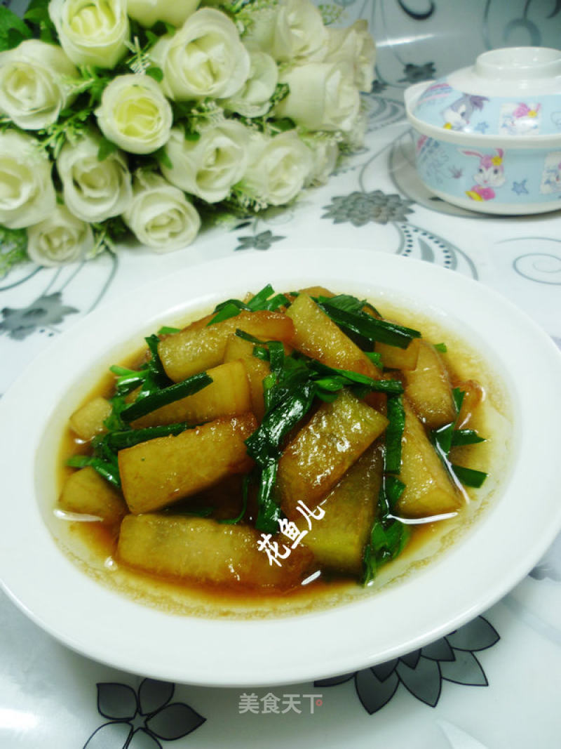 韭菜炒冬瓜的做法