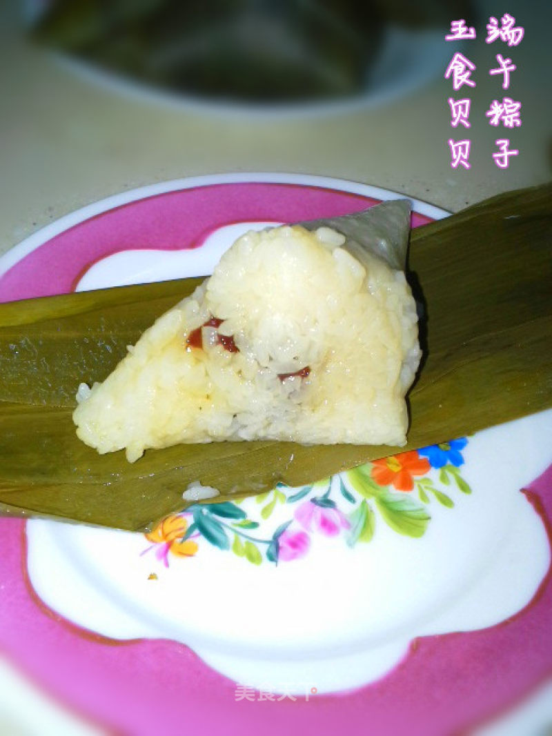 传统红枣糯米粽子