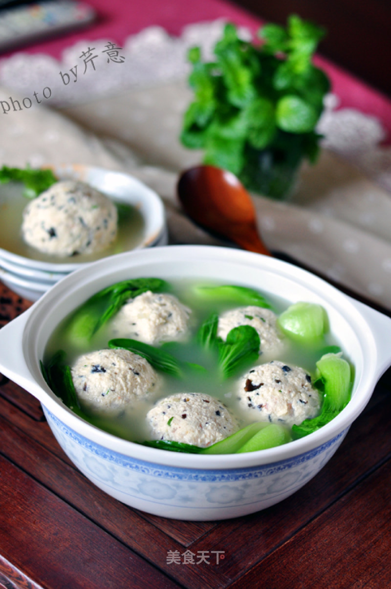 清炖豆腐狮子头的做法