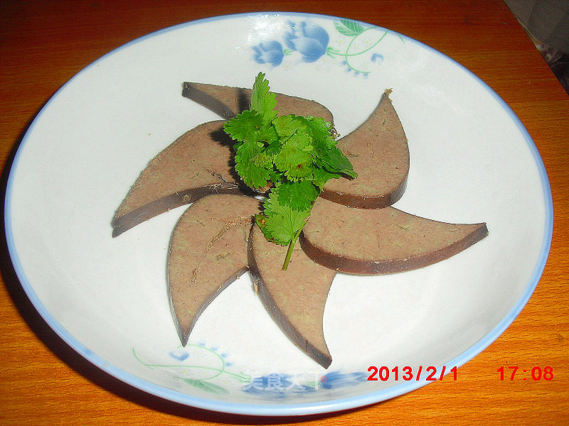卤煮肝尖的做法