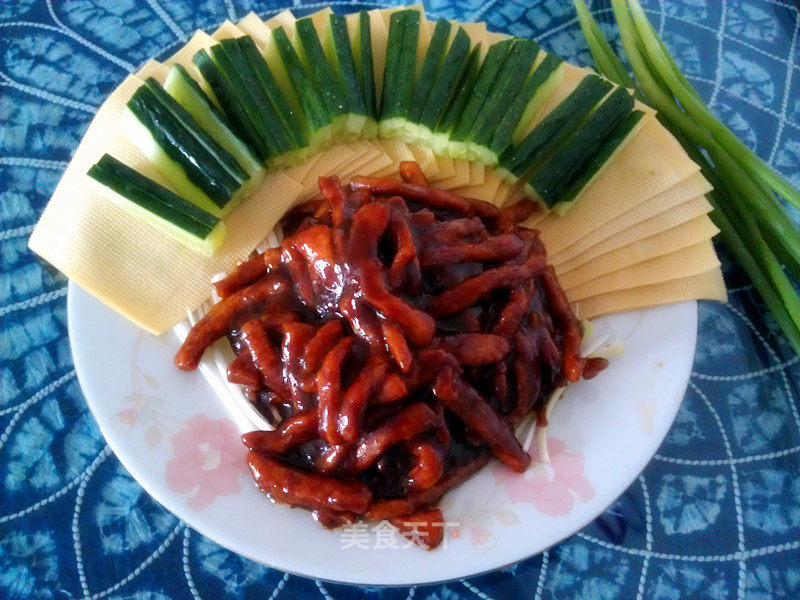 京酱肉丝的做法