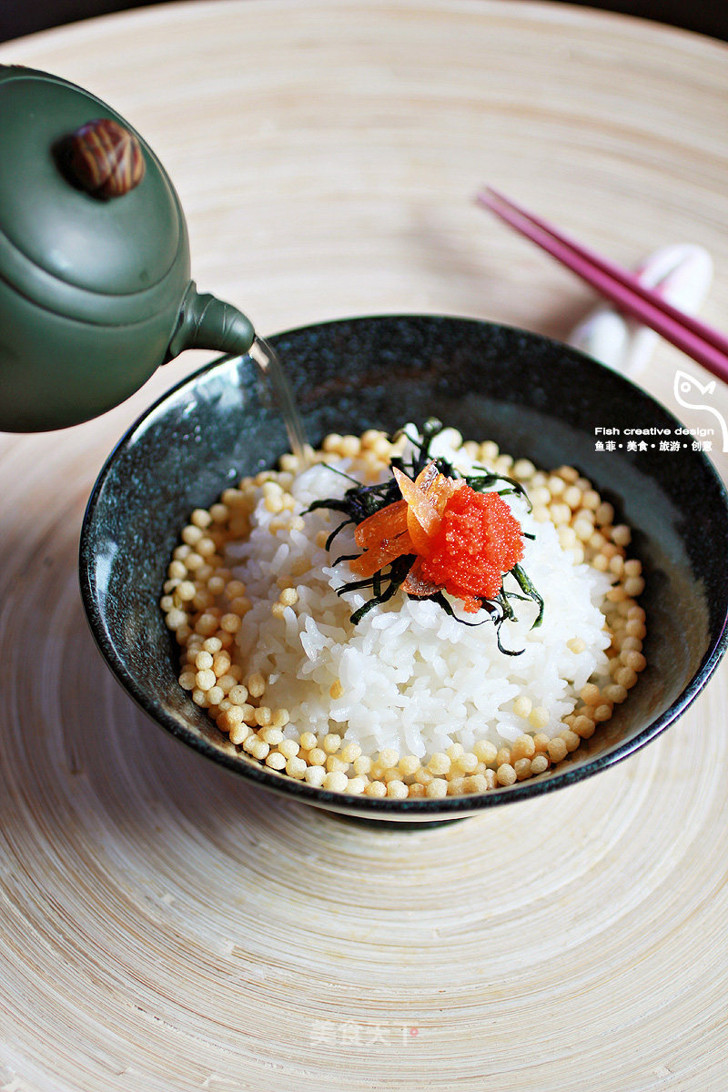 深夜食堂——飞鱼籽茶泡饭的做法