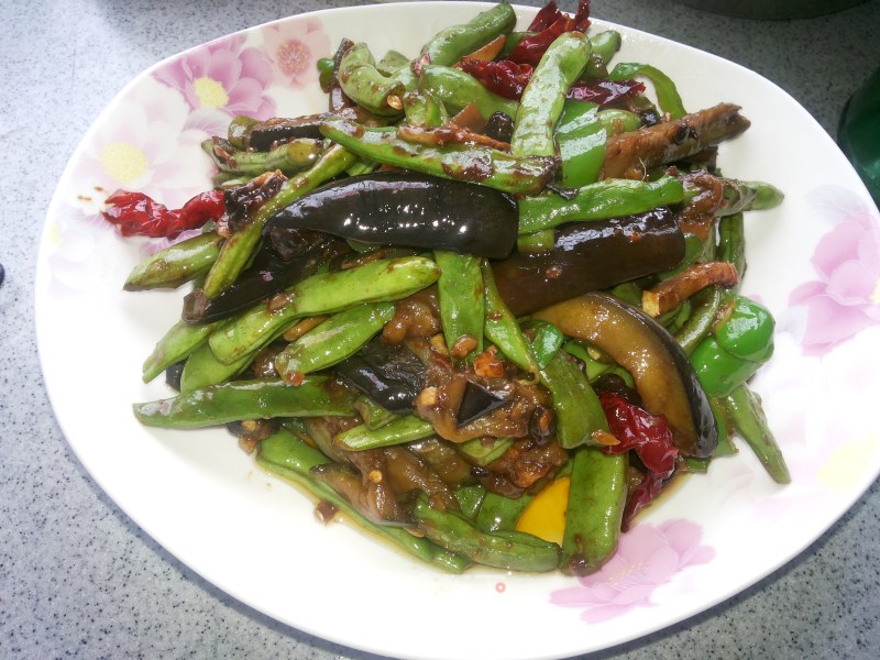 豆角烧茄子的做法