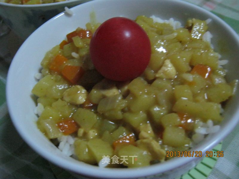 咖喱饭的做法