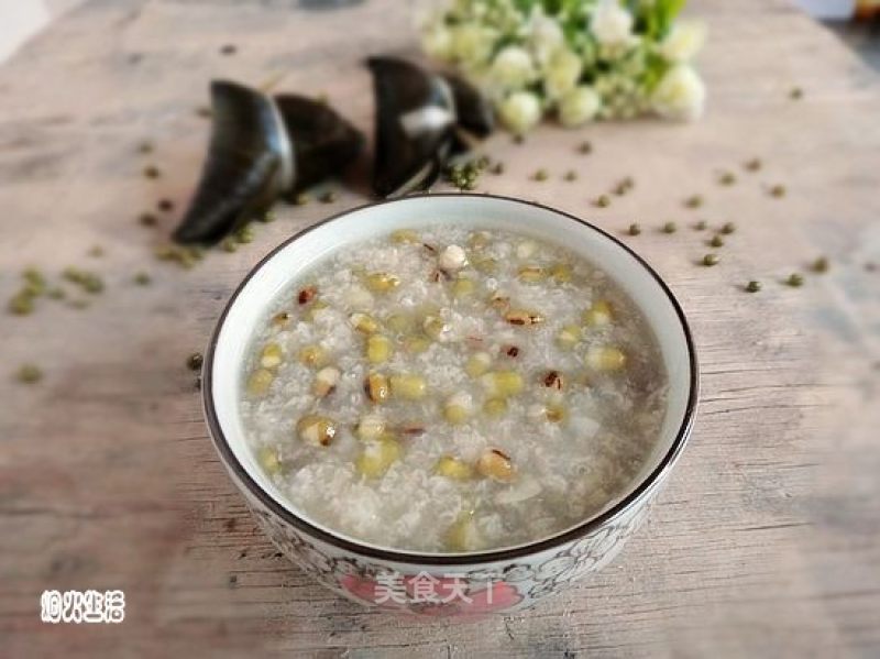 粽子绿豆粥的做法
