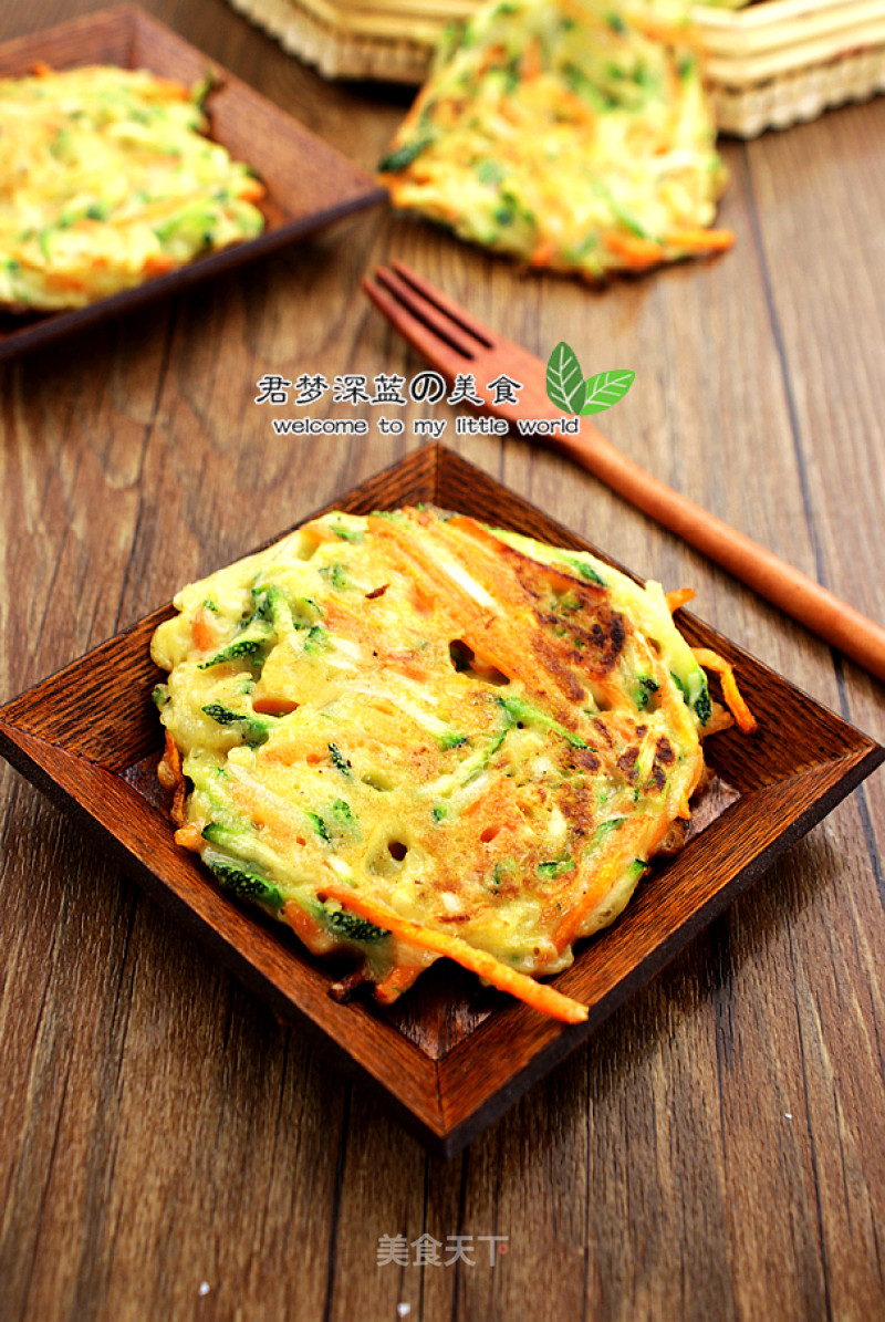 煎茭瓜饼的做法