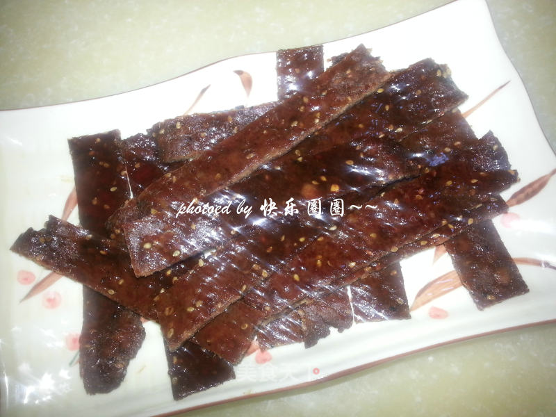 蜜汁猪肉脯的做法