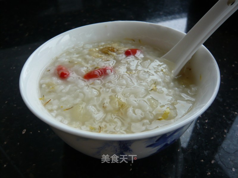 【清香四溢】菊花粥的做法