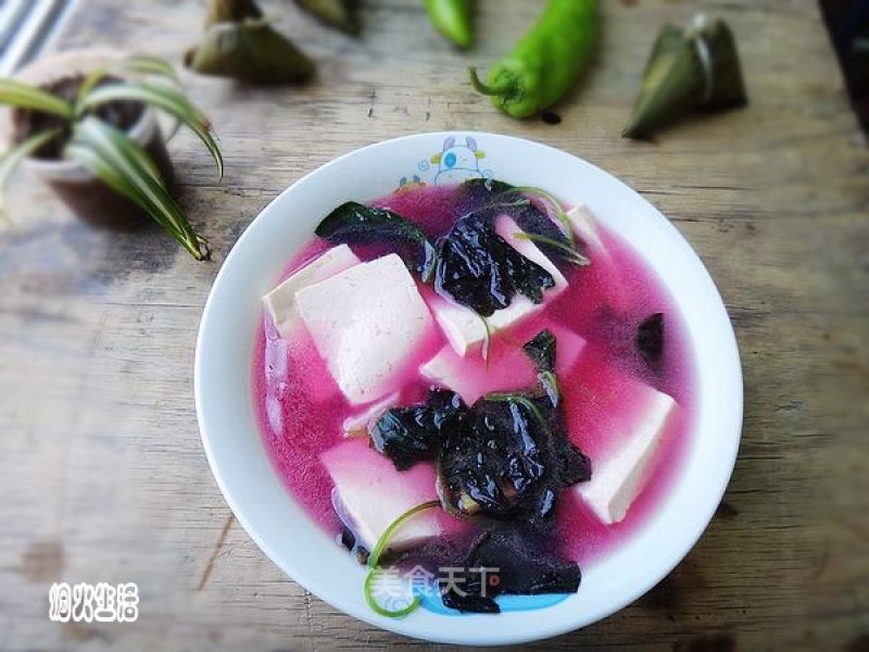 苋菜豆腐汤的做法