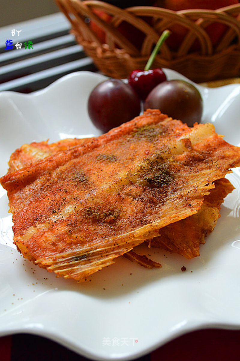骨头也酥脆-香酥三文鱼排的做法