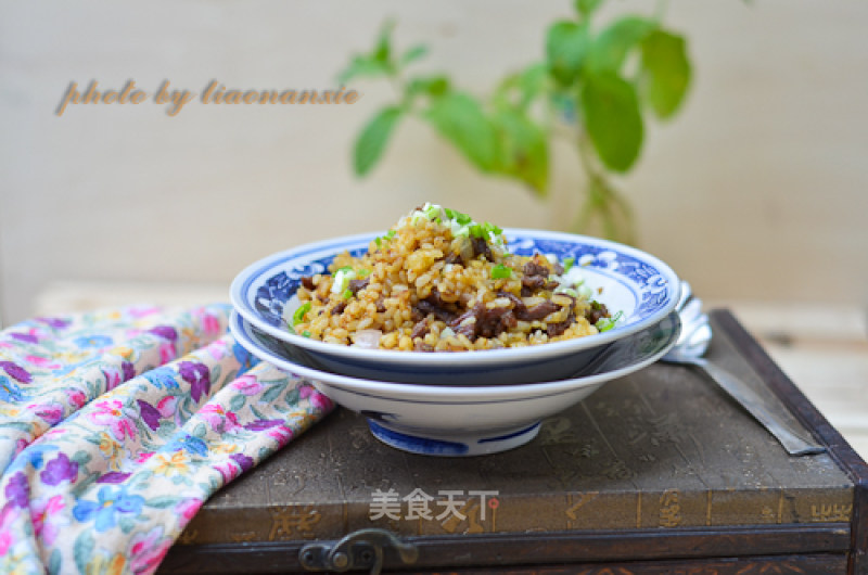牛肉炒饭的做法