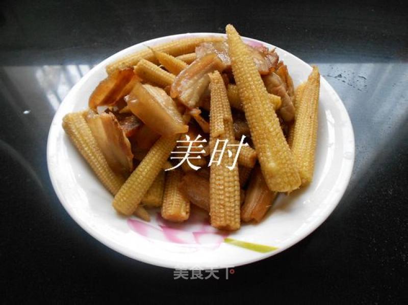 香炒玉米尖的做法