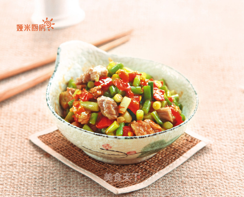 牛人不怕火炼-剁椒蒜苔炒牛肉的做法