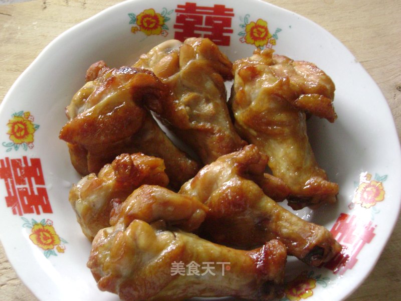 光波炉烤鸡翅的做法