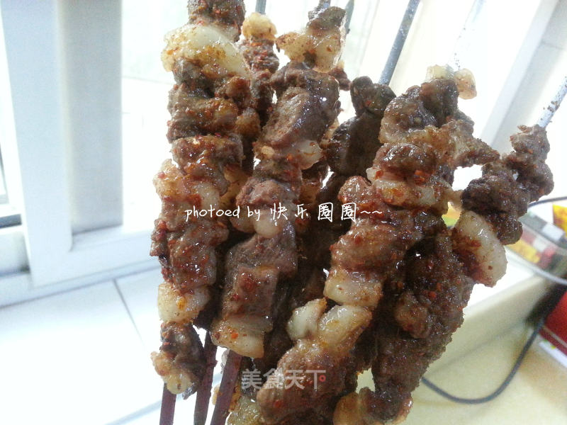 烤箱羊肉串的做法
