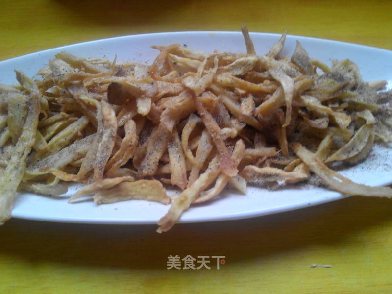 香炸杏鲍菇的做法