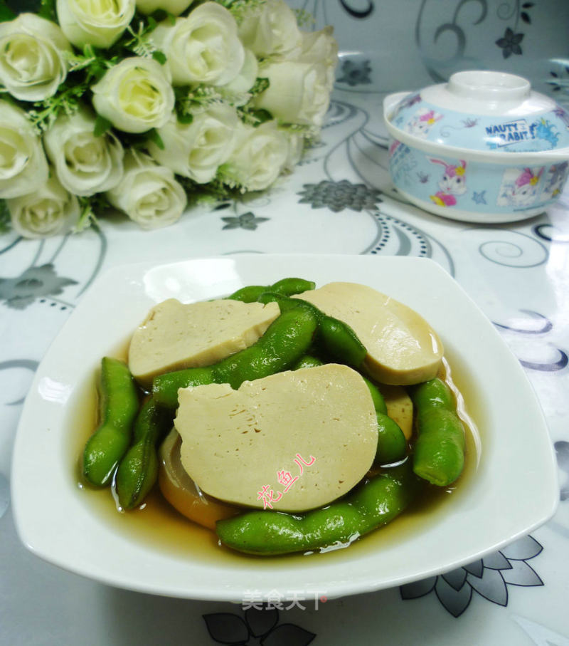 香糟毛豆小素鸡的做法