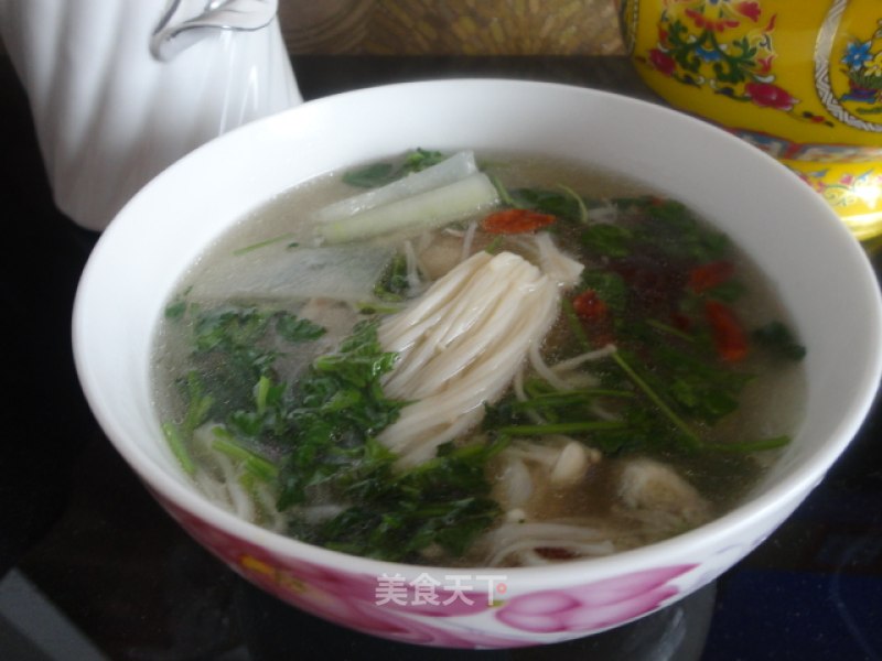 金针菇冬瓜汤的做法