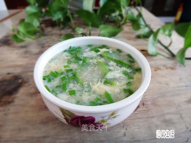 丝瓜蛋花汤的做法