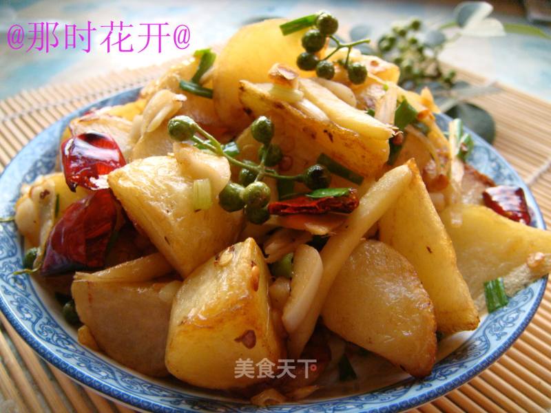椒麻土豆的做法