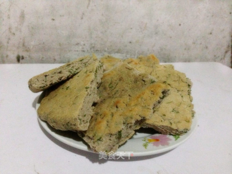 荞麦香芹饼的做法