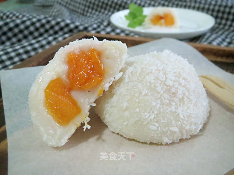 芒果糯米糍的做法