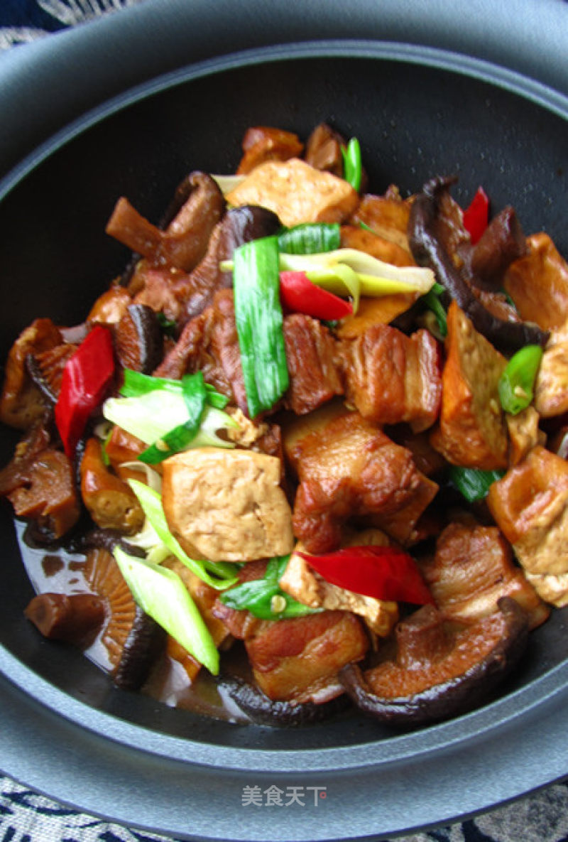 香干烧肉的做法