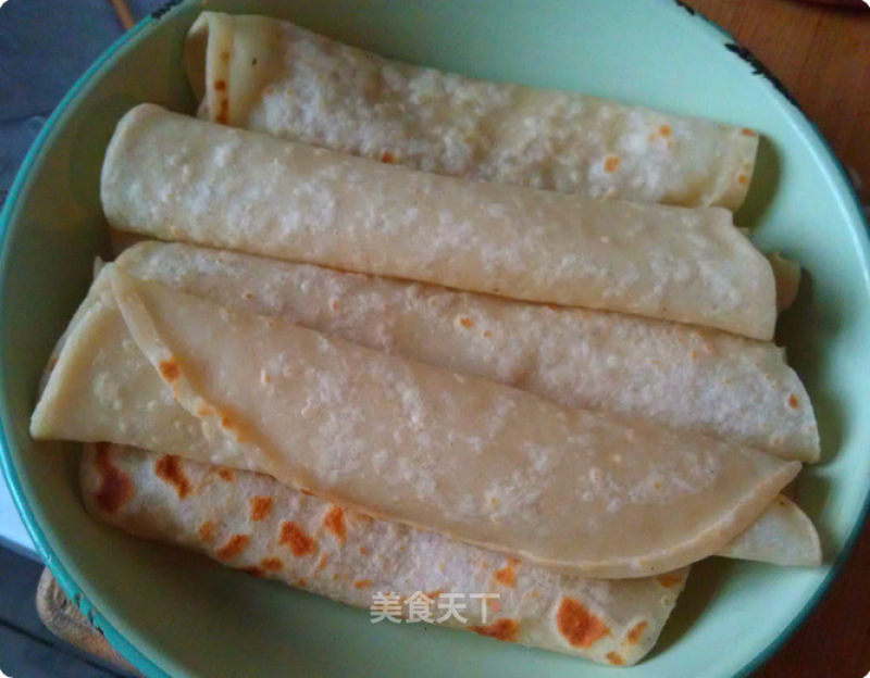 东北烫面筋饼的做法