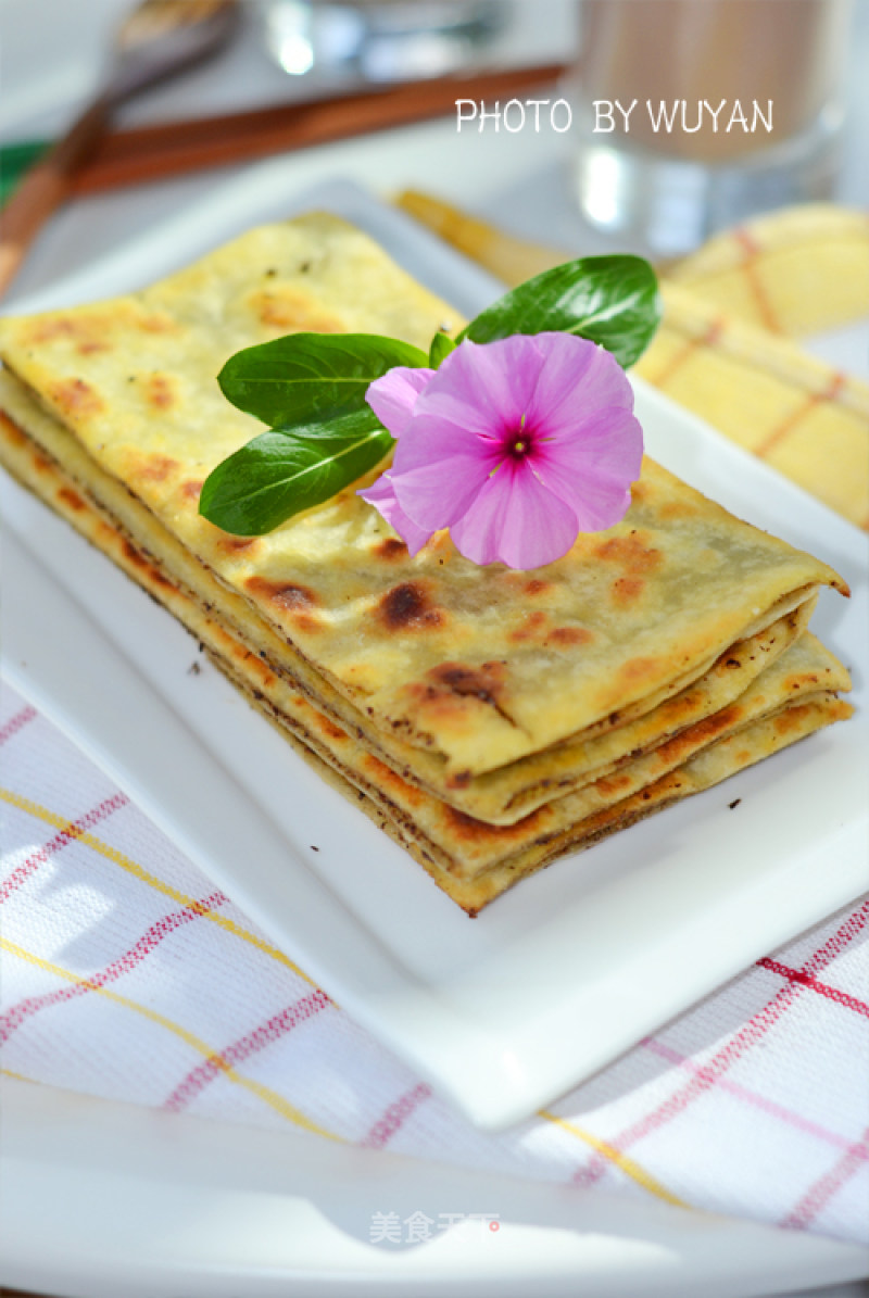 【胡麻煎饼】的做法
