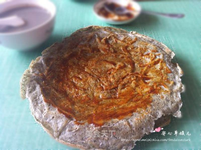 黑豆渣煎饼的做法