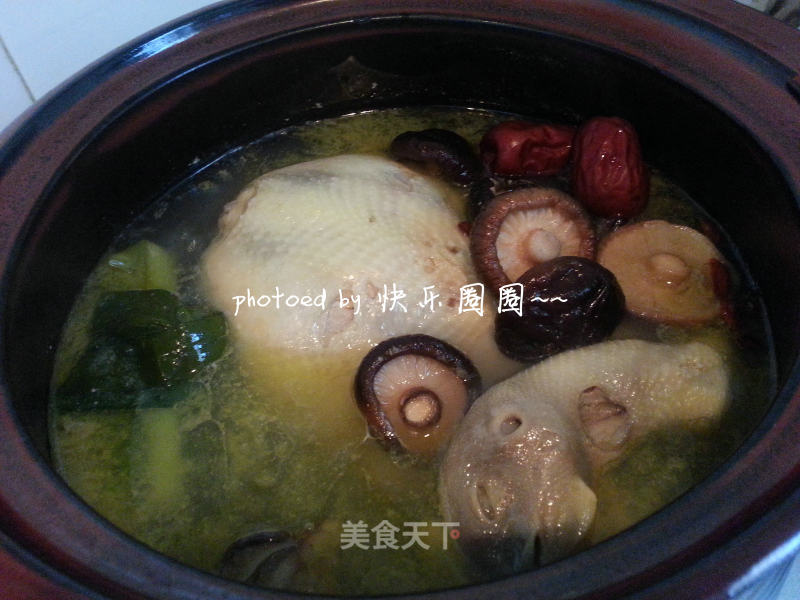香菇炖鸡的做法
