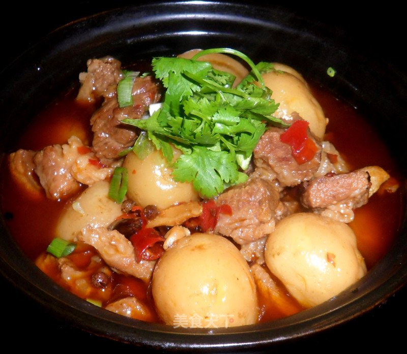 小土豆烧牛腩的做法
