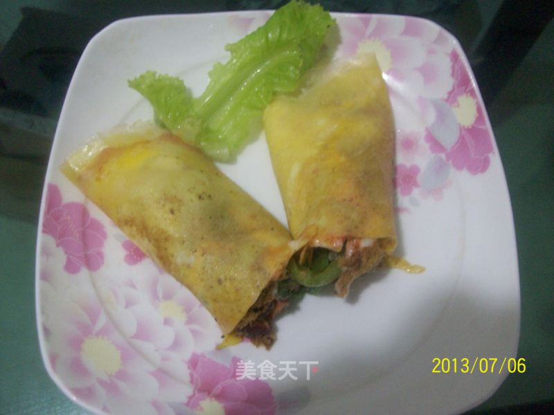 鸡蛋饼的做法