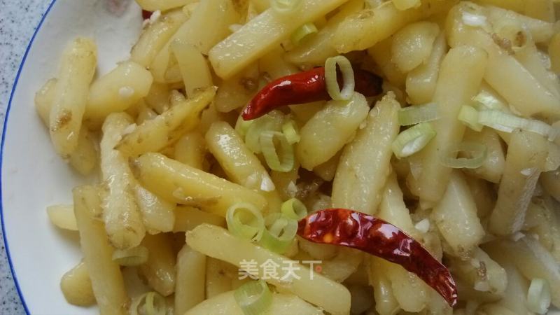 干煸土豆条的做法